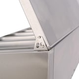 thumbnail of Romux® Saladette Kühltisch mit 2 Türen 136x70 cm für 7 GN 1/3 Behälter mit Umluftkühlung | Zubereitungstisch aus Edelstahl mit Kapazität 228 L