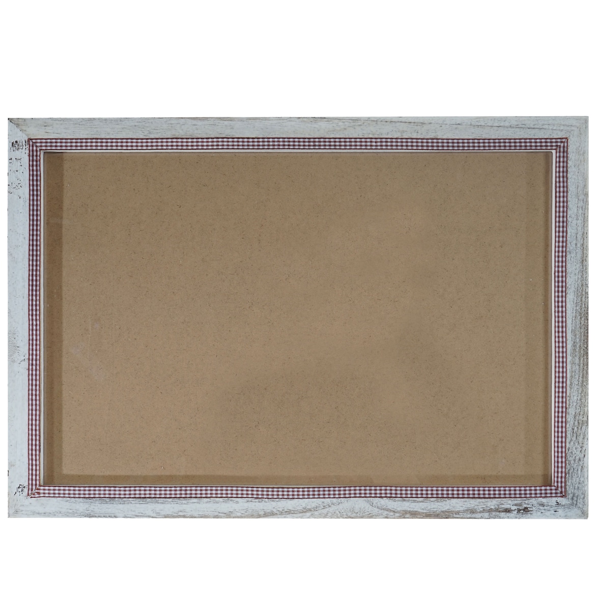 Bilderrahmen T250, Fotorahmen Holzrahmen Wand-Rahmen, 46x66cm Shabby-Look Landhaus ~ weiß