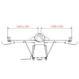 thumbnail of Laminoir à bande sur socle - 500x1000 mm - Diamond