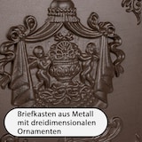 thumbnail of Briefkasten Englischer Postkasten zur Wandmontage braun Nostalgie Antik Stil