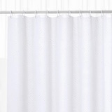 thumbnail of Cortina de Banho Branca TEXTURE Diagonais