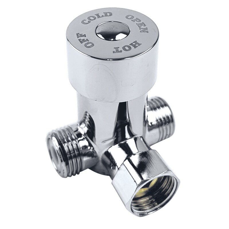 Válvula mezcladora termostática m-m-m de 1/2"