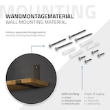 thumbnail of 4er Set Regalhalter Regalwinkel Regalträger Regalbodenträger Regal-Konsole