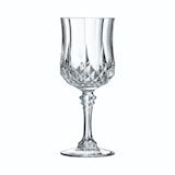 thumbnail of Ensemble 18 pièces, verres à pied et verres à eau Longchamp - Cristal d'Arques