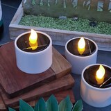 thumbnail of LED Solar Teelichter Garten Outdoor Solar Kerze Solarleuchte 3er Set