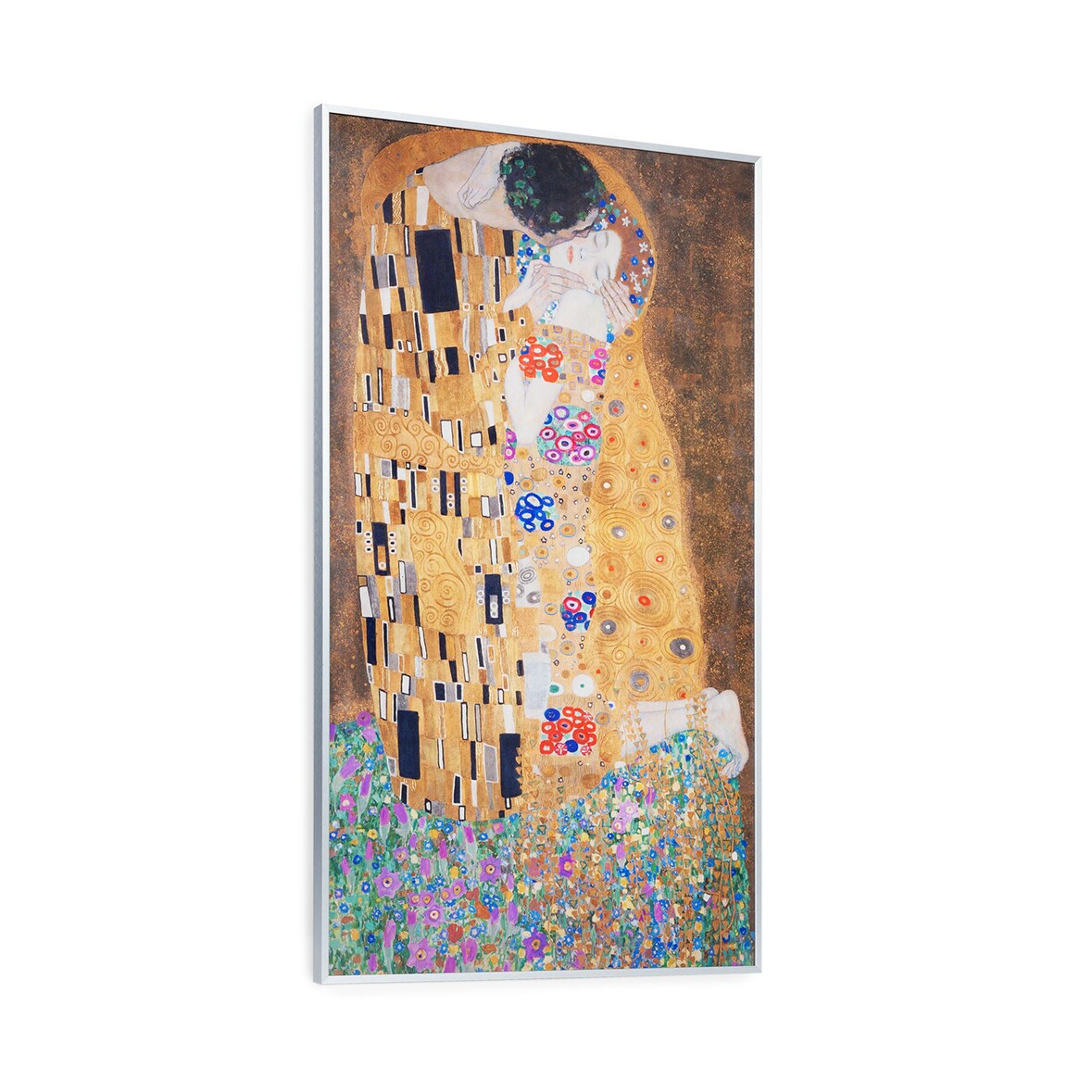 Wonderwall Air Art Kuss Infrarotheizung 101x60cm 600W Fernbedienung Abstrakt