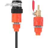 thumbnail of ulsonix Cepillo telescópico de limpieza - con conexión de agua - para paneles solares y ventanas - 1800 mm - 9050 mm