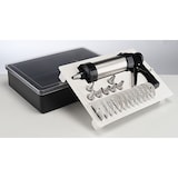 thumbnail of Edelstahl Gebäckpresse Teigpresse mit Aufsätzen