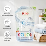 thumbnail of KLAR Color Waschmittel flüssig 1,5 Liter im Öko Pack NEU*