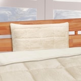 thumbnail of Lammflor Kassettendecke 135x200 cm inkl. 40x80cm Kissen