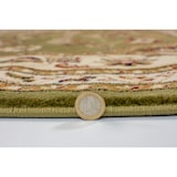 thumbnail of Traditioneller Teppich in Trendfarben `Glazert` . Farbe: Grün, 66x300 cm | Kadima Design
