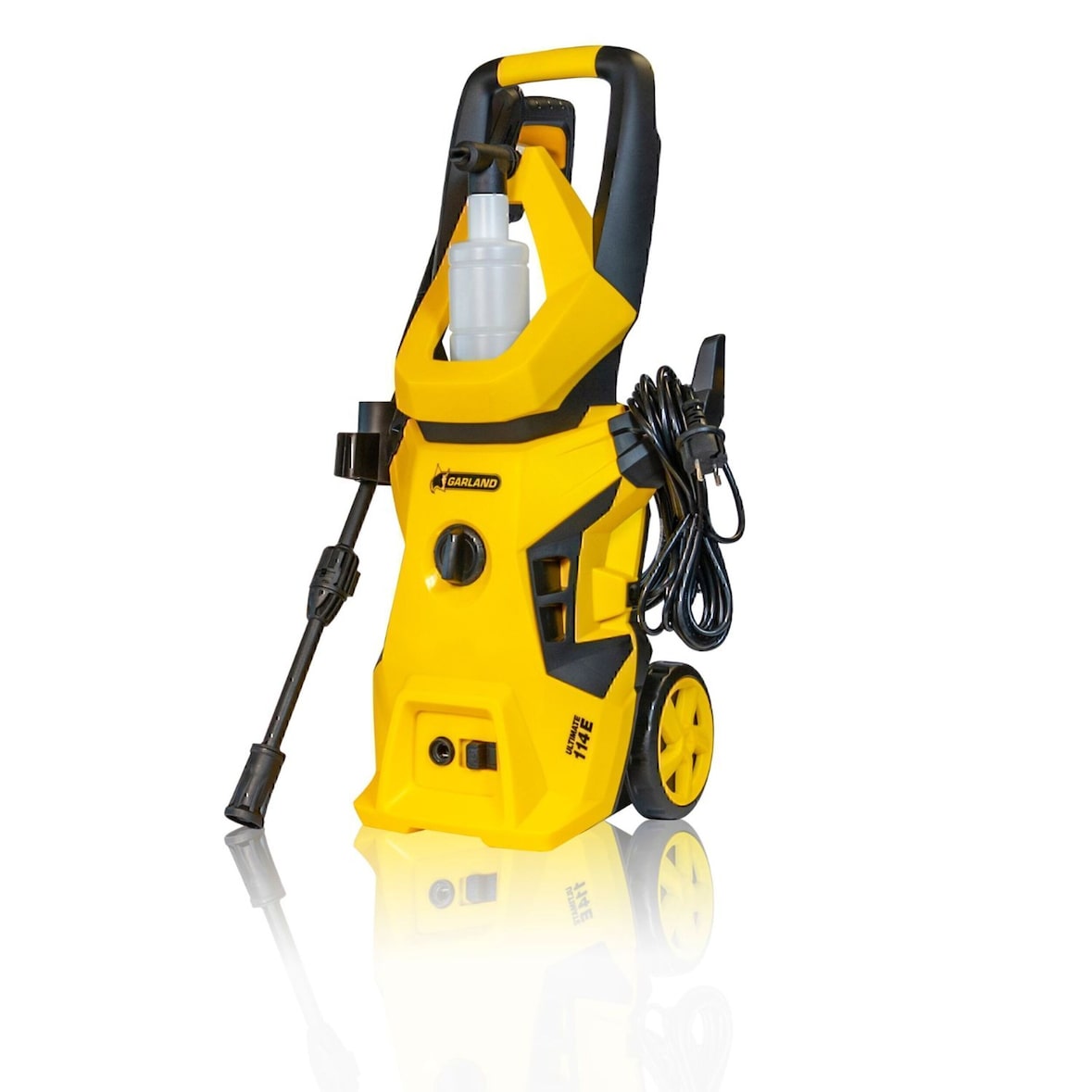 GARLAND ULTIMATE 114E-V20 - Hidrolimpiadora eléctrica  1.800 W, 140 Bar y 420 l/h  Autoaspirante con lanza regulable y 5 m de manguera.