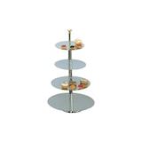 thumbnail of STELLINOX présentoir à gâteaux inox 4 étages H 64 cm