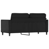 thumbnail of vidaXL 2-Sitzer-Sofa Schwarz 140 cm Kunstleder