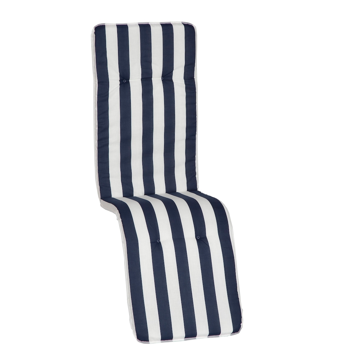 Paspelauflage Relax Elista weiß / blau / gestreift