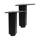 thumbnail of Lot de 2 pieds réglables en métal pour meuble de salle de bain