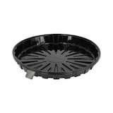 thumbnail of MONOUSO - Plastikbehälter für Kuchen APET Schwarz Ø28,5cm (30 Stück)