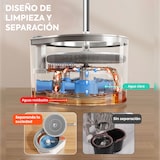 thumbnail of Joybos - Spin Mop- und Eimer-Set mit Wringer