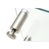 thumbnail of ROLINE Supporto per monitor in vetro regolabile in altezza, rettangolare, fino a 20 kg