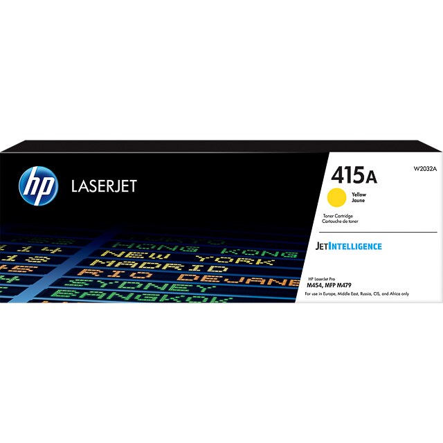 HP W2032A Jaune Cartouche de Toner ORIGINALE - 415A