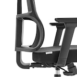 thumbnail of Bürostuhl / Drehstuhl SPINIO Netzstoff / Stoff schwarz hjh OFFICE