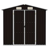 thumbnail of vidaXL Tuinhuis Bruin 205x129x183 cm Gegalvaniseerd staal