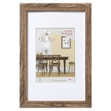 thumbnail of Fiorito Madeira Moldura Art Vidro, 50x60 cm, nogueira