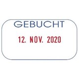 thumbnail of COLOP Printer S 260/L GREEN LINE GEBUCHT/127789, rot/blau, Gebucht, 4mm