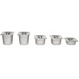 thumbnail of Porta-tempero de parede em aço inoxidável C1200mm - 5 x GN1/6 - Equipementpro