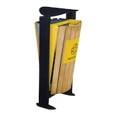 thumbnail of ROSSIGNOL Corbeille de tri 2x60L emballage - autres déchets ARKEA BOIS