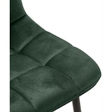 thumbnail of Set van 4 eetkamerstoelen Antibes Velvet groen