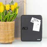 thumbnail of HMF 14500-02 Schlüsselkasten mit Zahlencode, 45 Haken, 30 x 24 x 7,5 cm, Schwarz