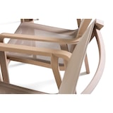 thumbnail of Set de comedor de jardín con mesa rectangular 140x85 cm y 6 sillas con reposabrazos en textilene resistente para terraza exterior David+Victoria-taupe