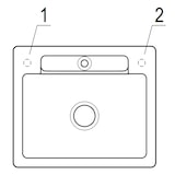 thumbnail of Villeroy&Boch Spülbecken, Küchenspüle Siluet 60 S Ivory 600x510mm, Unterschrankbreite 60cm