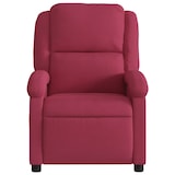 thumbnail of vidaXL Massagesessel Elektrisch Weinrot Samt