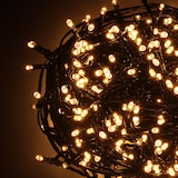 thumbnail of Vacchetti Tenda luminosa con 400 led plastica bianco caldo cm750