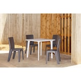 thumbnail of garbar IRIS Set 2 Silla Interior, Exterior Blanco