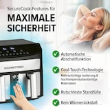 thumbnail of GOURMETmaxx Doppelkammer-Heißluftfritteuse -  7 l - max. 2400 W