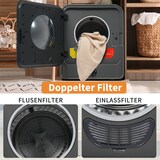 thumbnail of Wäschetrockner 3kg (bis 4,5kg) 830W mit Überhitzungsschutz 5 Programmen wandmontierbar in Weiß, Energieklasse G für effiziente Nutzung