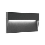 thumbnail of Segnapasso Rettangolare Moderno Geo Alluminio Grafite 6W Led 3000K