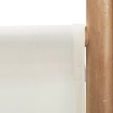 thumbnail of Décoshop26 - Paravent séparateur de pièce cloison pliante 6 panneaux 240 cm en bambou et toile crème DEC031193