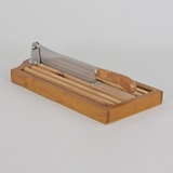 thumbnail of Trancheur à pain -  Marron  Bois Roger Orfèvre 39.00x19.00 cm
