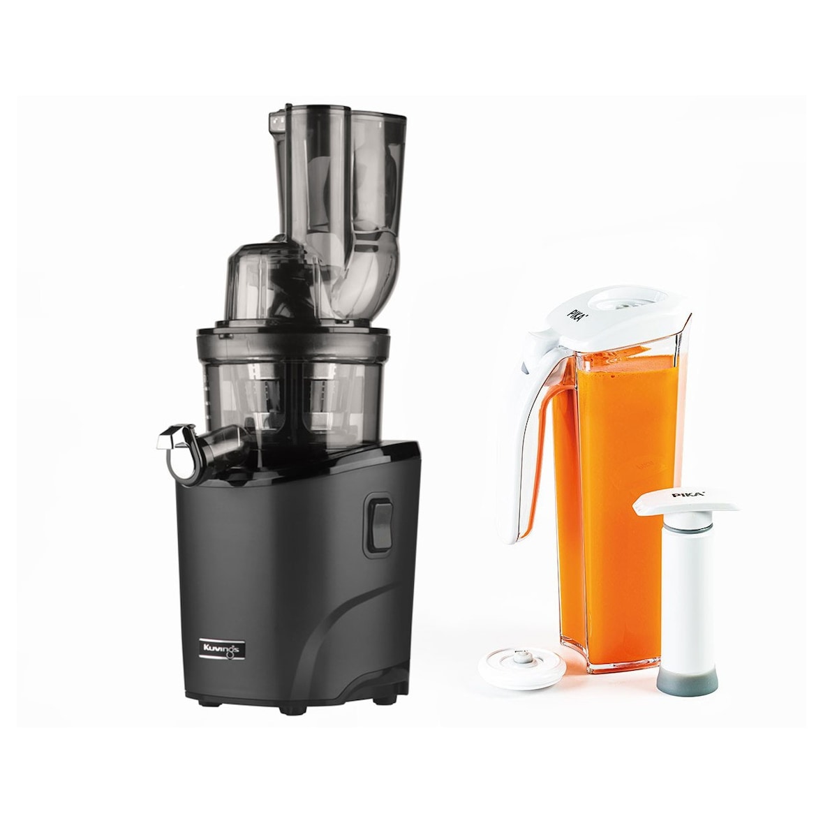 Kuvings - Extracteur de jus REVO830 + kit de conservation de jus sous vide - Noir