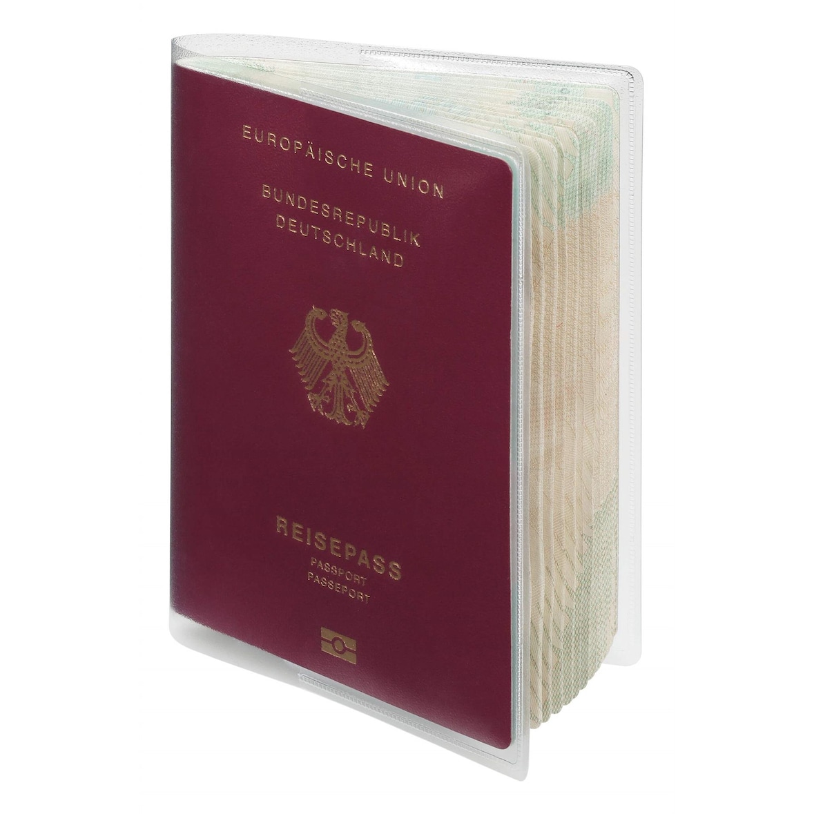 Durable Reisepasshülle tr 189x129mm Doppelformat für neue Pässe