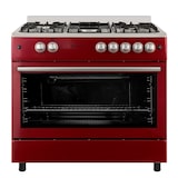 thumbnail of Solthermic® Combo Pack Cocina F9l50g2r Horno Panoramico + Campana Decorativa 8924 Roja 90