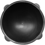 thumbnail of Gusseisen Kasan 16L eben NAMANGAN Deckel Topf Kazan WOK Kessel BBQ