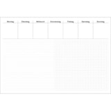 thumbnail of Schreibunterlage, 600x420mm, liniert/kariert, 30 Blatt