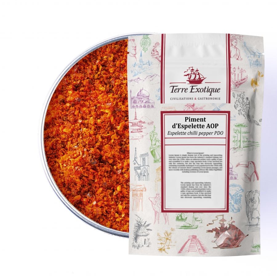 TERRE EXOTIQUE Piment d'Espelette AOP 250 g Terre Exotique