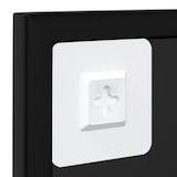 thumbnail of vidaXL Wandspiegel Schwarz 100x60 cm Metall