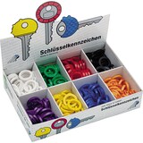 thumbnail of WEDO Schlüsselkennring 2628008 Kunststoff sortiert 200 St./Pack.